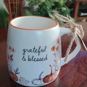 🍂🧡Rae Dunn Grateful & Blessed Mug